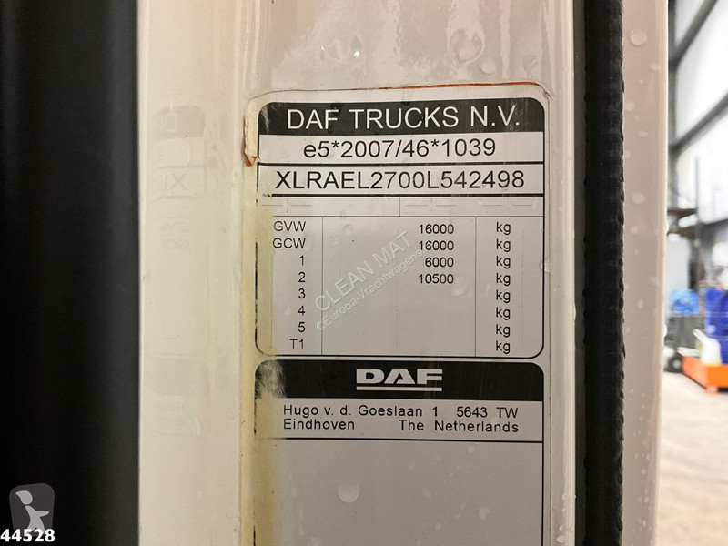 Vägmaskiner DAF G XB 260 Zoeller 14m³ met Jama...
