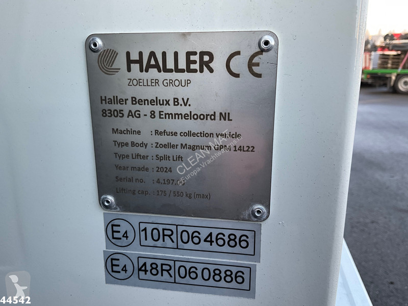Vägmaskiner DAF G XB 260 Zoeller 14m³ met Jama...