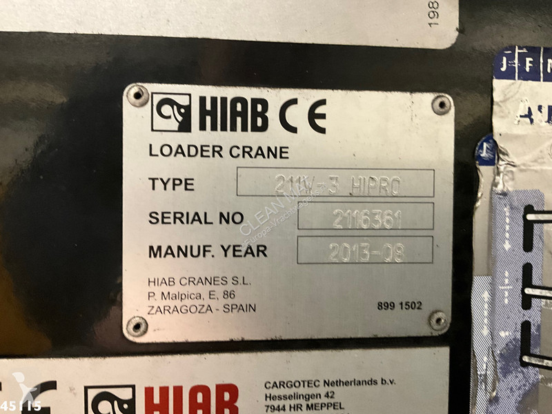 Utilaje pentru drumuri Scania 250 Euro 6 Hiab...