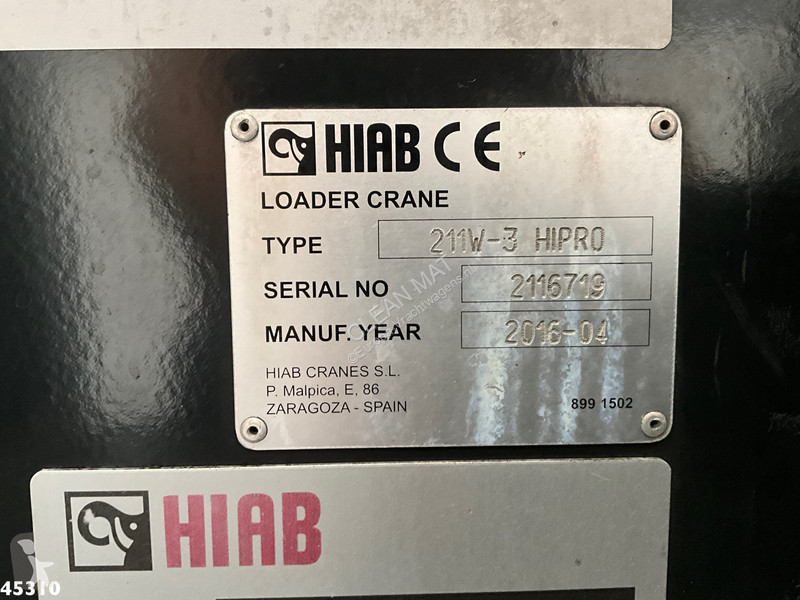 Silniční stroje Ginaf C 3128 NF Euro 6 Hiab 21...
