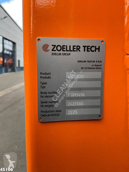 Gemeentevoertuig Mercedes 2533 Euro 6 Zoeller 22m³
