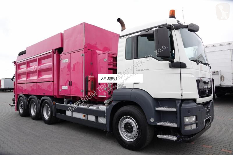 Vägmaskiner MAN TGS 35.480 / 8X4 / ASENIZACYJNY...