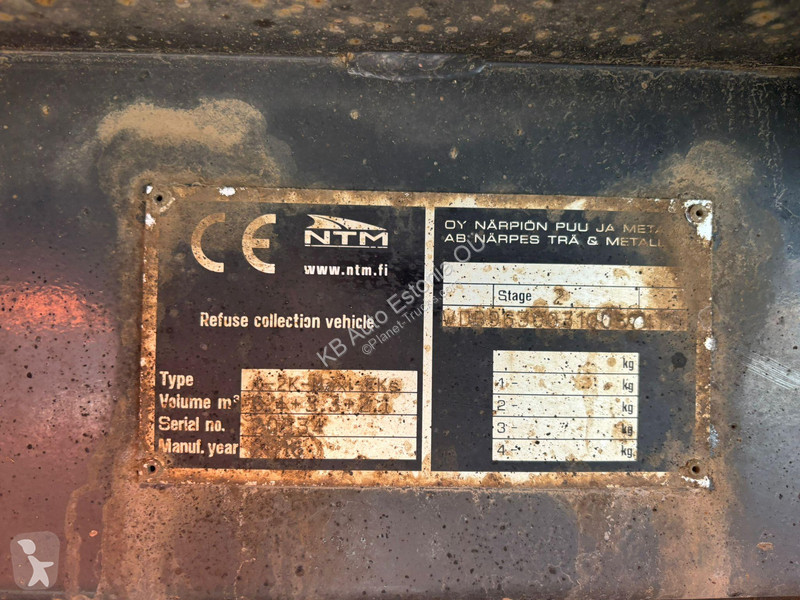 Engin de voirie Mercedes 1636 4x4 NTM 3...