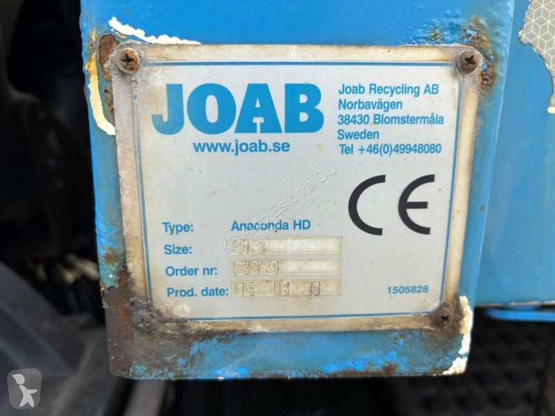 آلة لصيانة الطرق Volvo 410 6x2*4 JOAB ANACONDA...