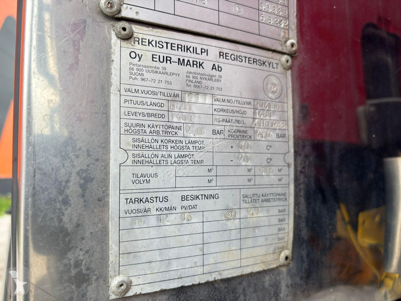 آلة لصيانة الطرق Scania 380 ADR / Stainless...