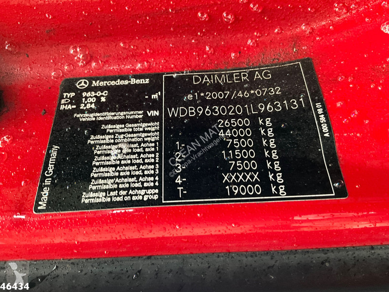 Vehículo de limpieza viaria Mercedes ANTOS 2533...