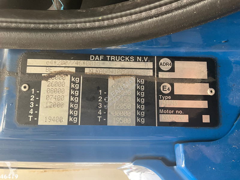 آلة لصيانة الطرق DAF FAG  290 Euro 6 VDK 22m³