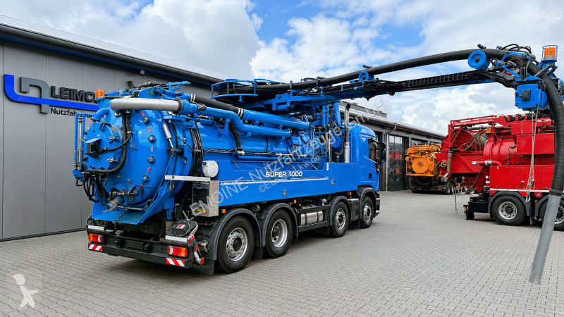 آلة لصيانة الطرق Scania 450 8x2 Wiedemann...