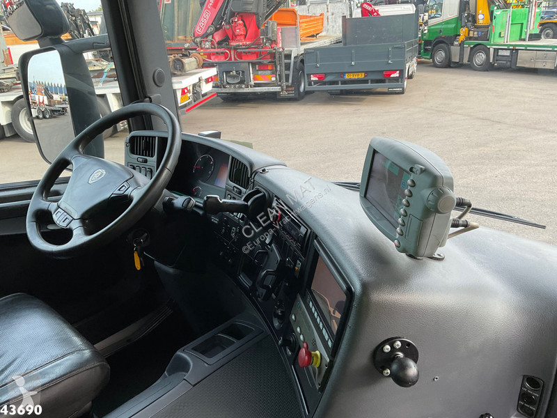 Vägmaskiner Scania 360 Faun 18m³ + Hiab crane +...