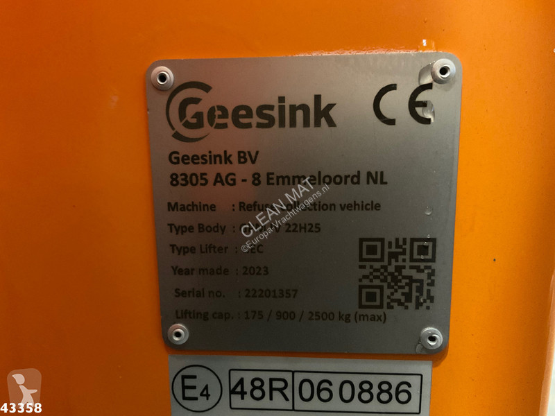 Vägmaskiner DAF N XD 340 Geesink 22m³ Welvaarts...