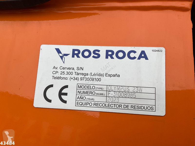 Silniční stroje Mercedes 2533 Terberg RosRoca 23m³