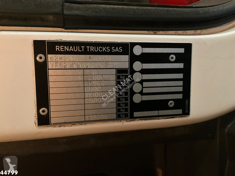 Vägmaskiner Renault D 26 WIDE Euro 6 Geesink...