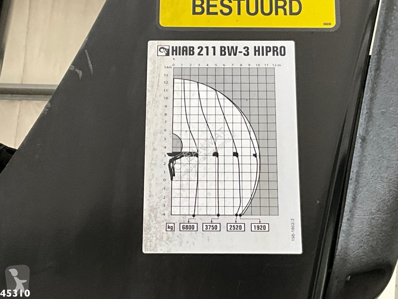 Silniční stroje Ginaf C 3128 NF Euro 6 Hiab 21...