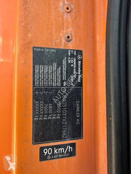 Utilaje pentru drumuri Mercedes