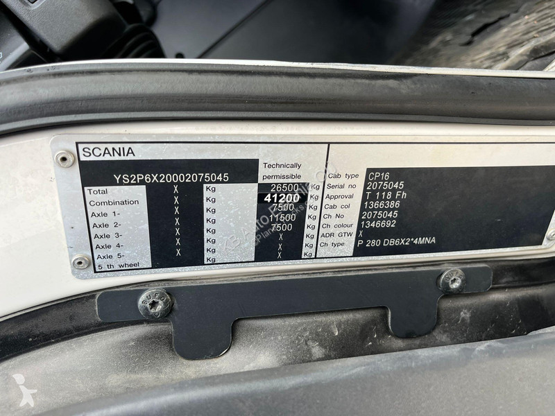 Maskine til vejarbejde Scania P 280 6x2*4 JOAB...