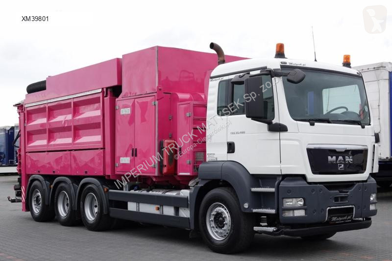 Vägmaskiner MAN TGS 35.480 / 8X4 / ASENIZACYJNY...