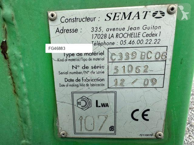 Silniční stroje Semat C 339 BC 06