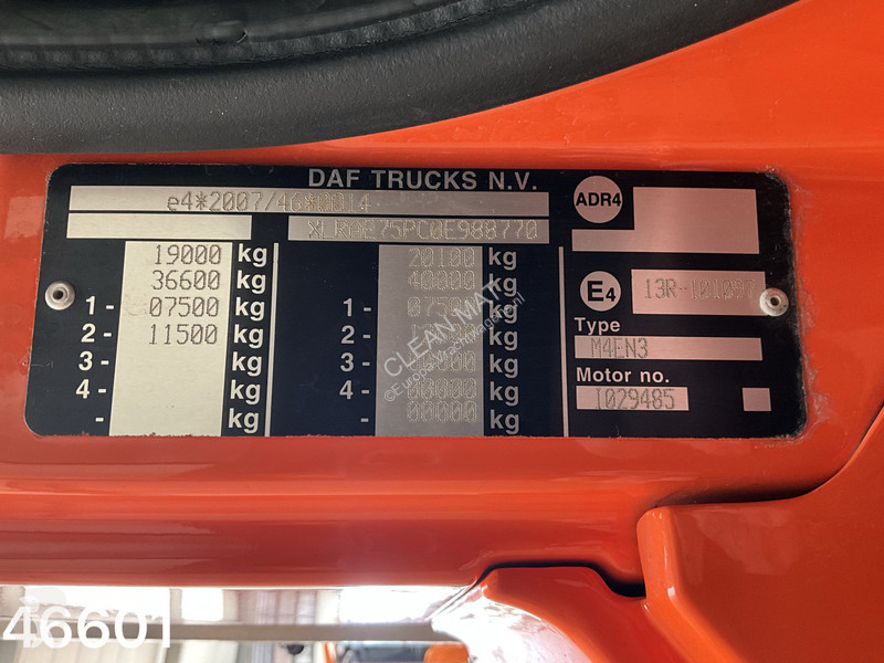 Vehículo de limpieza viaria DAF CF 250 Hogedruk...