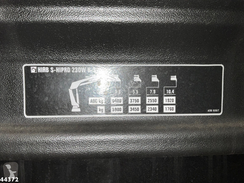 آلة لصيانة الطرق DAF FAN  340 Hiab 23 Tonmeter...