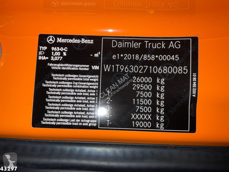 Utilaje pentru drumuri Mercedes 2533 Geesink...