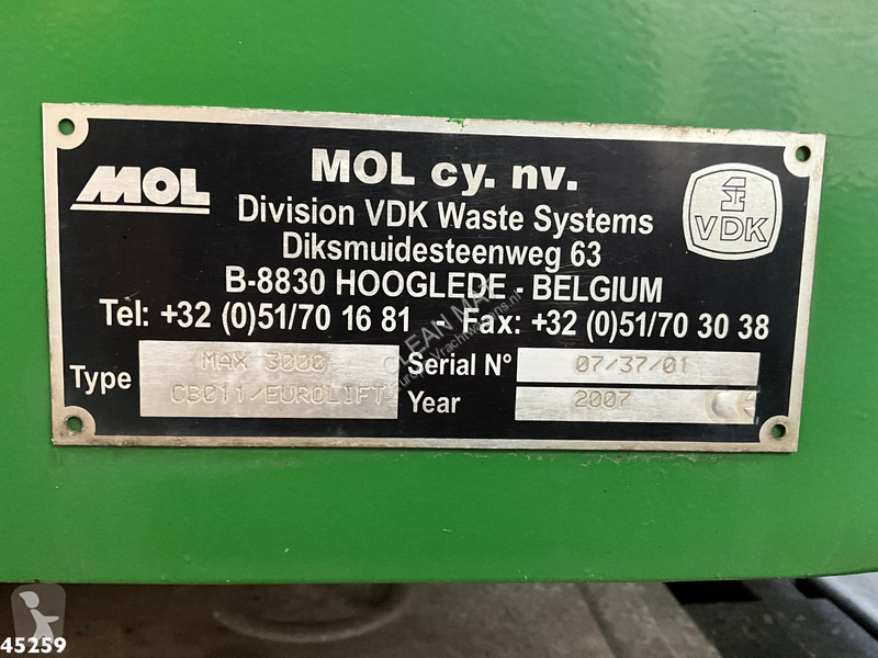 Silniční stroje Volvo 300 Euro 5 VDK 20m³