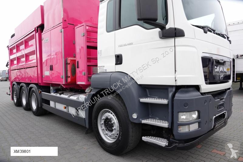Vägmaskiner MAN TGS 35.480 / 8X4 / ASENIZACYJNY...