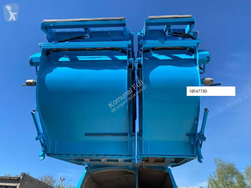 Engin de voirie Scania P280 2 chamber garbage...