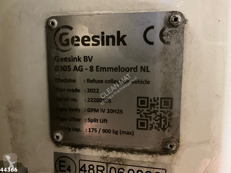 Gemeentevoertuig DAF FAG  300 Geesink 20m³