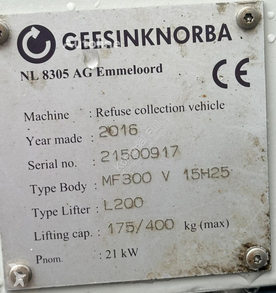 Engin de voirie Volvo ANACONDA TWIN