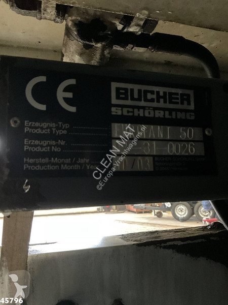 آلة لصيانة الطرق DAF LF 160 Bucher Eurofant 50...