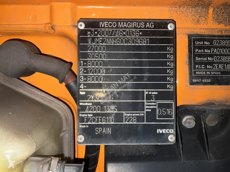 Engin de voirie Iveco AD260SY Euro 6 Just...