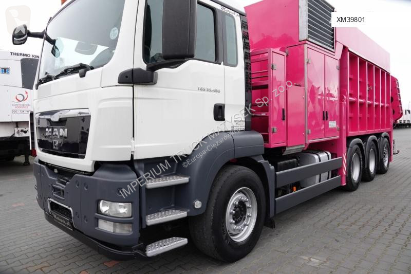 Vägmaskiner MAN TGS 35.480 / 8X4 / ASENIZACYJNY...