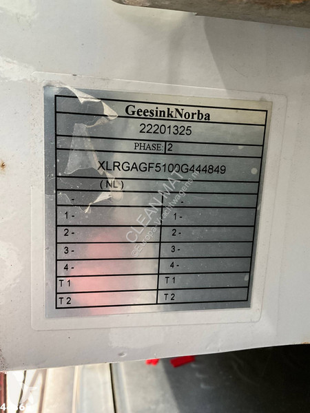 آلة لصيانة الطرق DAF G XD 340 Euro 6 Geesink 20m³