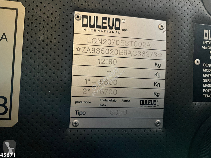 آلة لصيانة الطرق Dulevo 5020 Euro 6 with 3-rd...