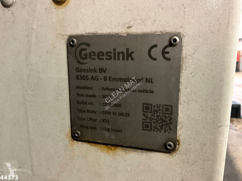 Engin de voirie DAF FAN  340 Euro 6 Hiab 23...