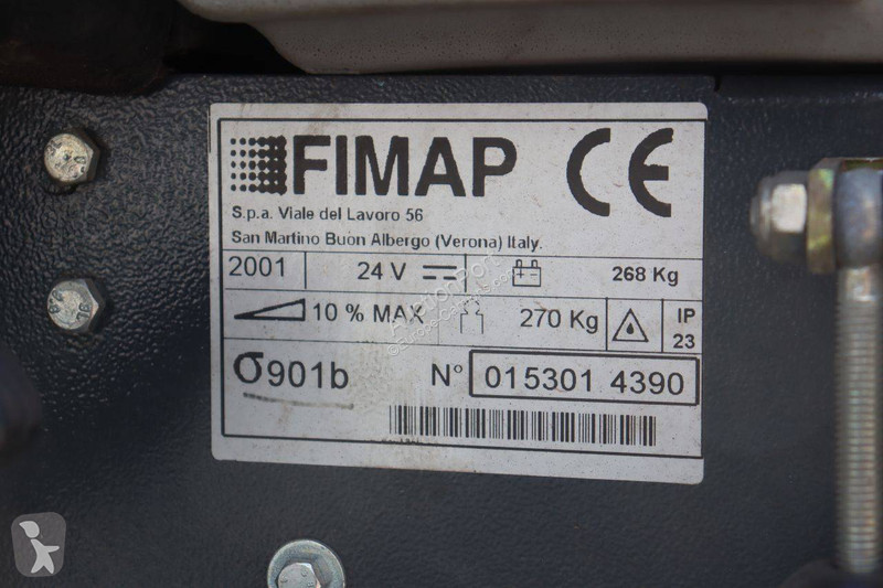 Vehículo de limpieza viaria Fimap 901b