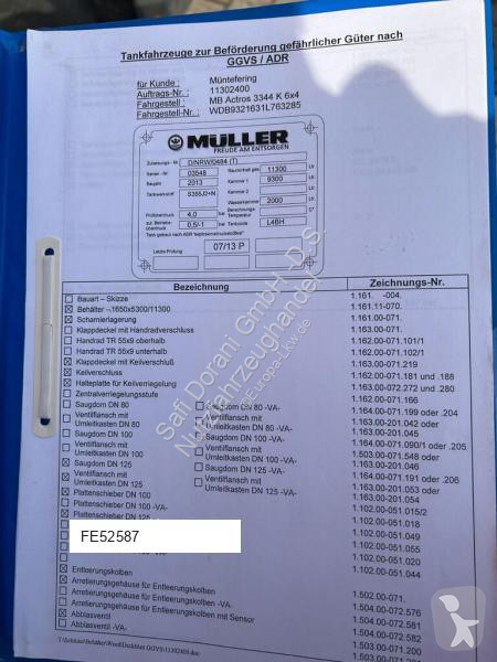 Silniční stroje Mercedes VMF 110EGH