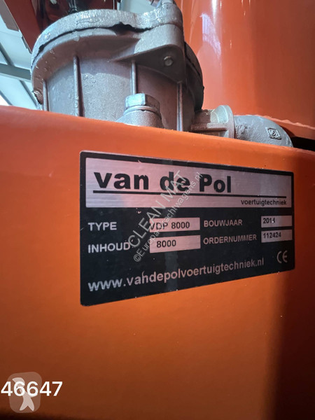آلة لصيانة الطرق DAF CF 360 VDP 8m³...