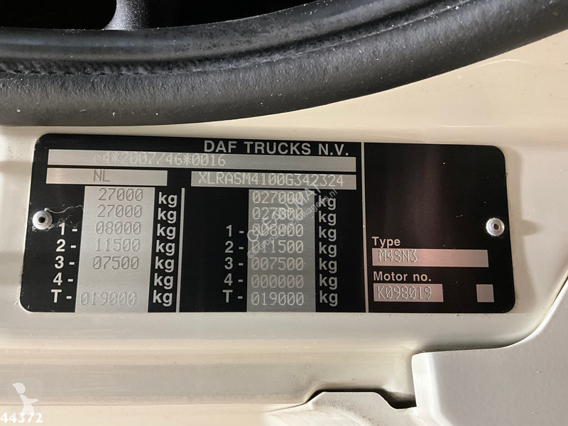 آلة لصيانة الطرق DAF FAN  340 Hiab 23 Tonmeter...