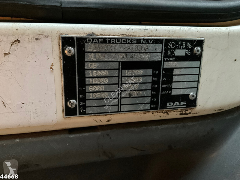 Silniční stroje DAF FA  230 Euro 6 Johnston...