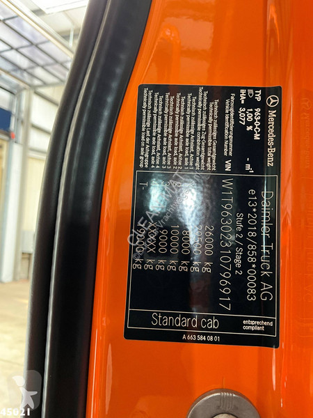 Silniční stroje Mercedes 2533 Euro 6 Zoeller...