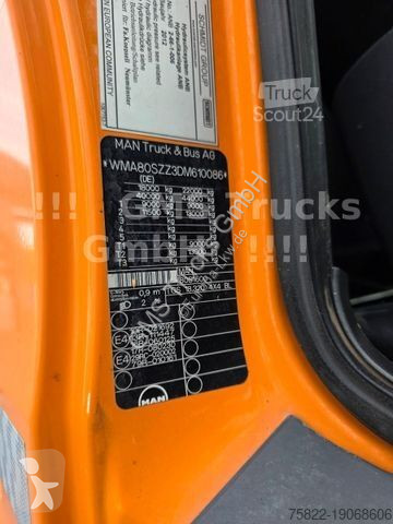 Vägmaskiner MAN TGS / 4X4 ALLRAD / Kipper + Kran