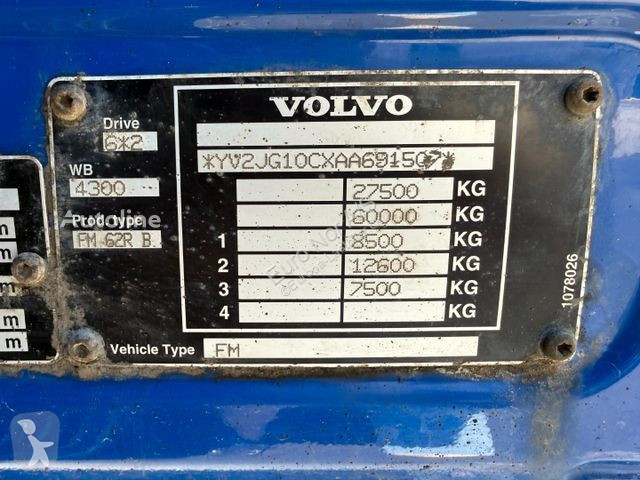 آلة لصيانة الطرق  VOLVO FM 420 6x2*4 EEV...