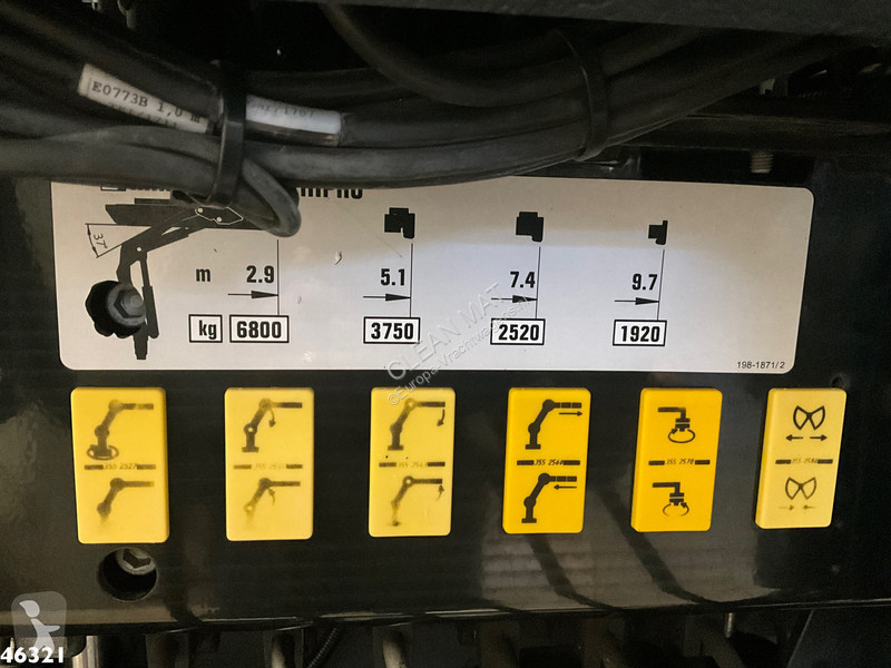 Engin de voirie DAF FAN  290 Euro 6 Hiab 21...