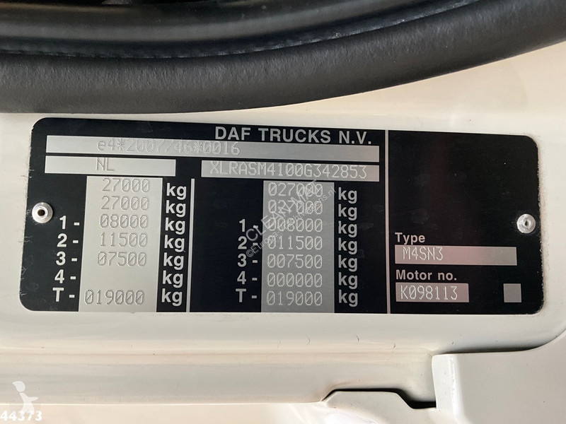 Engin de voirie DAF FAN  340 Euro 6 Hiab 23...
