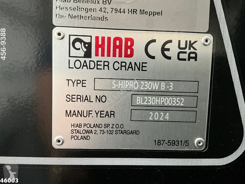 Engin de voirie DAF G XD 220 Hiab 23 Tonmeter...
