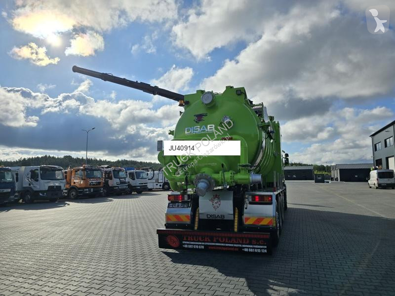 Vehículo de limpieza viaria Scania Disab...
