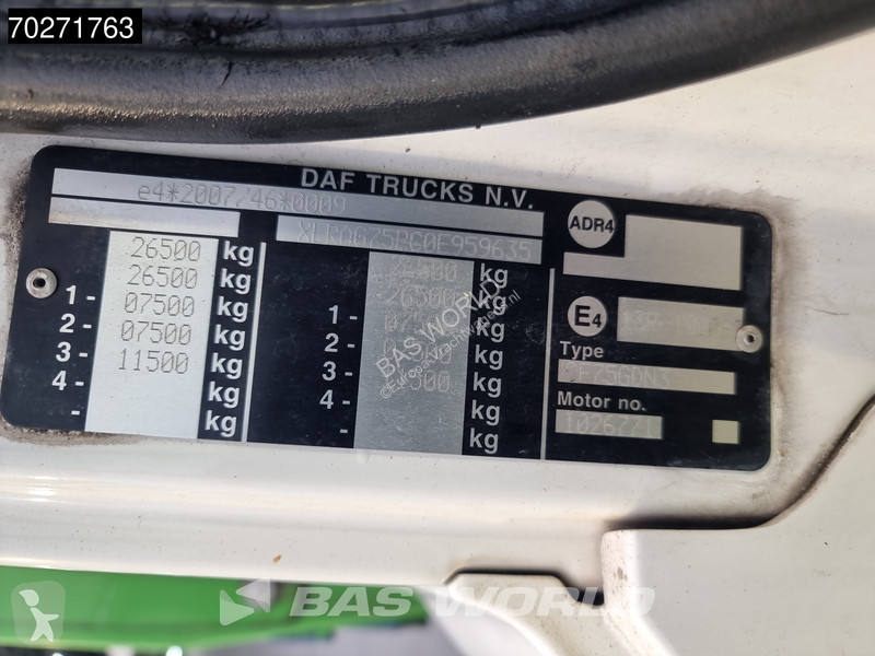Vägmaskiner DAF 250 6X2 NL-Truck Lenkachse...