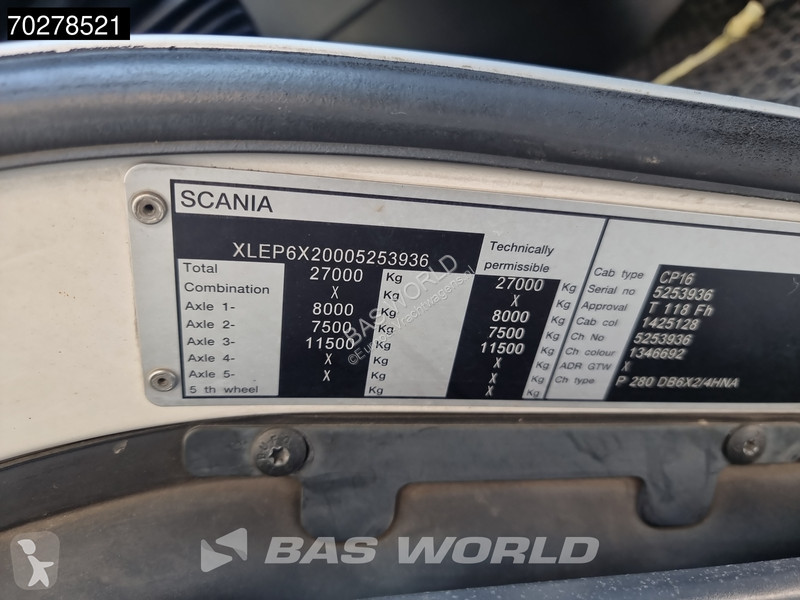 Maskine til vejarbejde Scania P280 6X2 N-Truck...