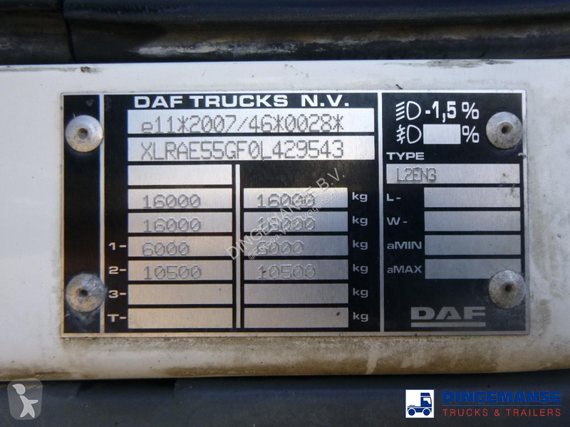 آلة لصيانة الطرق DAF 55220 4X2 RHD Farid refuse...